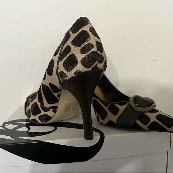 Nine West giraffe print heels - Picture 3 of 3
